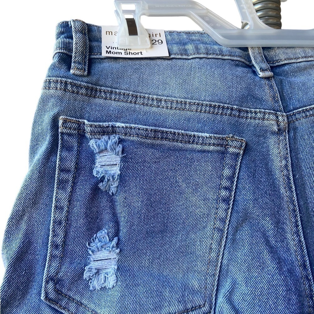 NWT Madden Girl Womens High Rise Vintage Mom Shorts - Picture 11 of 12